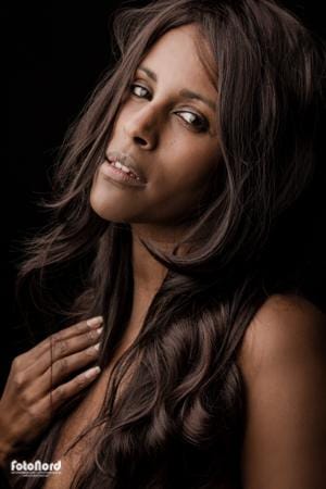 beautiful african woman