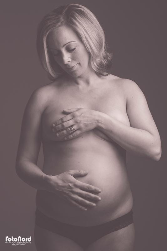 gravid fotografering Umeå Fotonord