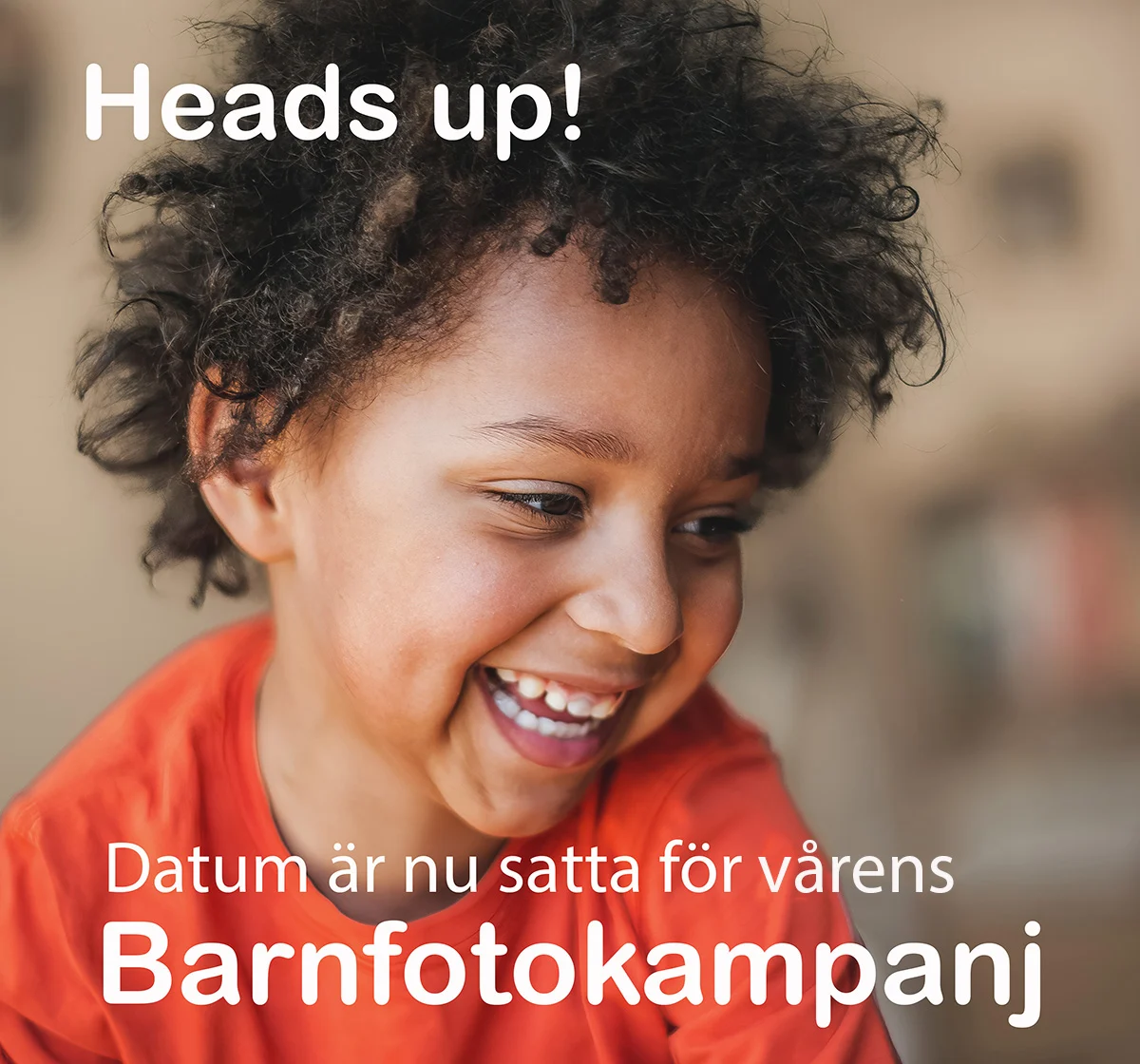 kampanj på barnfofotgrafering Umeå
